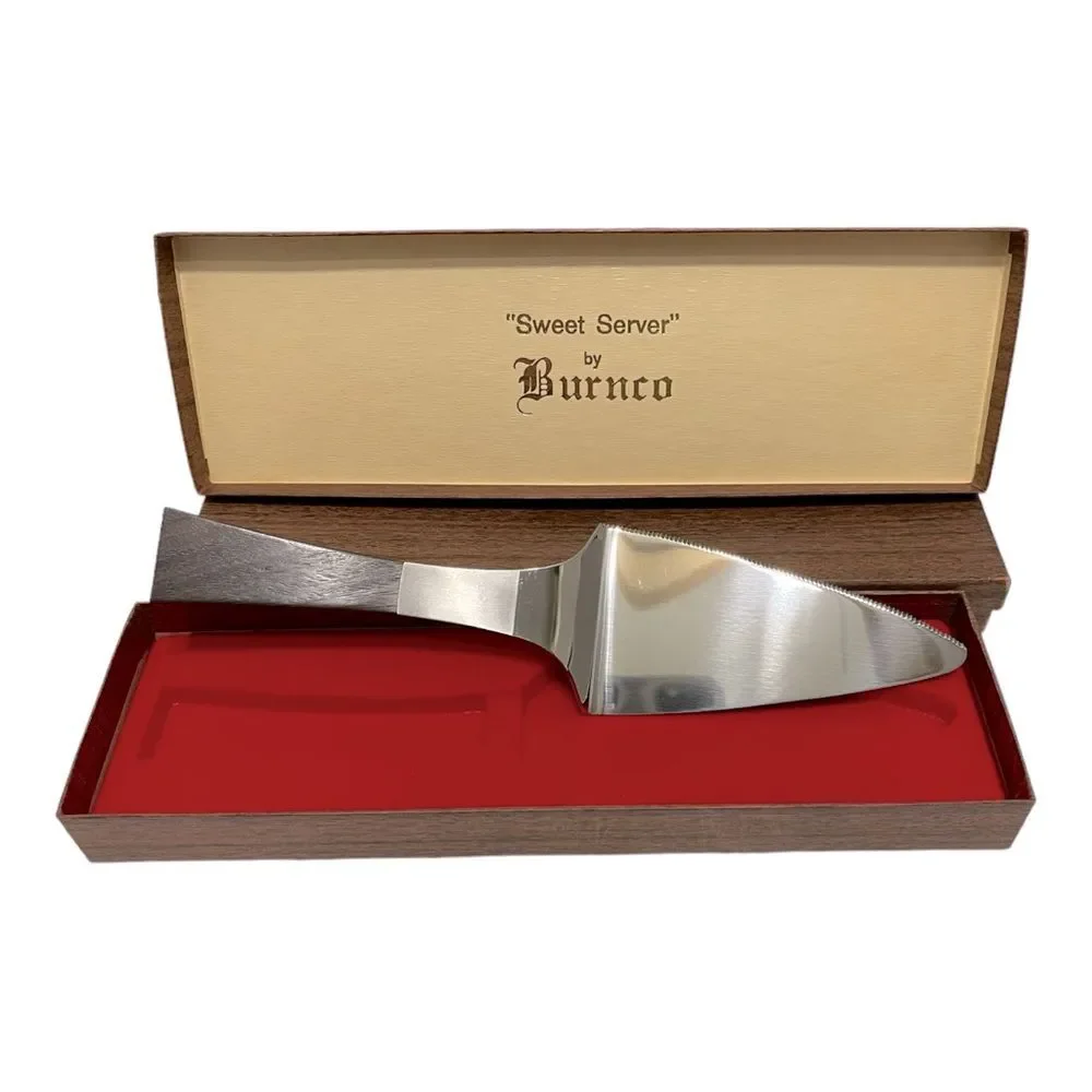 Burnco Vintage Stainless Steel Cake/Pie Server